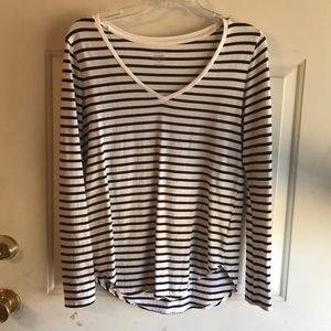 Black & white striped tee